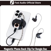 Mobile Phone Magnetic Back Clip For DS3/DS2 Dongle DAC/Wired IEM Earphones