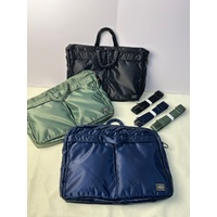Porter Tanker 2way Document Bag 41*30*7.5cm Soft Nylon Large Capacity Business Men Laptop Bag Casual Crossbody Commuter Handbag