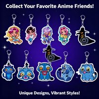 Demon Hunter Acrylic Keychain Illidan Stormrage Anime Backpack Accessory Pendant Cosplay Gift for Gamers Fans Collection