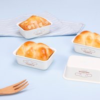 CHEFMADE Mini Loaf Pan Bread Mould, Heat-Resistant Cinnamoroll Non-Stick Baking Mould, Rectangular Cake Mould
