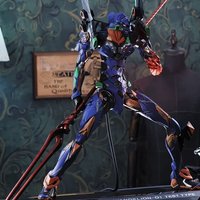 Hot Sale High Quality 33cm Evanglion 01 Anime Figure Eva Mutations Figurine Collection Statue Desk Ornaments Birthday Gifts