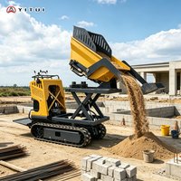 The Most Popular Mini Crawler Dump Truck For Multiple Scenarios Uses Crawler Dump Truck Support Customized