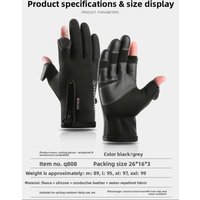 AliExpress OFFBONDAGE Cycling Winter Warm Gloves Touch Screens Windproof Waterproof Gloves Non-Slip Outdoor Snowboard Motorcycle Bike Warm Gloves