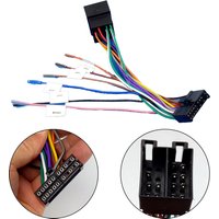 1 Pcs Car 20-Pin Cable Adapter To ISO Wiring Harness Adapter 20-Pin ISO Car Radio Adapter Automotive Accessories