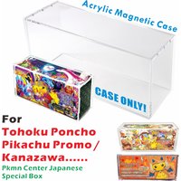 Acrylic Display Case For Pkmn Center Japanese Special Box For Tohoku Poncho Pikachu Promo/Kanazawa