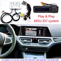 Car Parking Rear View Camera For BMW 2 3 5 X3 G01 X3 M F97 G20 G21 G28 G38 G01 F44 2020-2022 MGU-ID7 12.3-inch Original screen