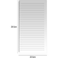 Handwriting Homework Scribing Free Lines Markings Ruler Straight Line Stencil Ruler Calligraphy Template Writing Stencil Ruler