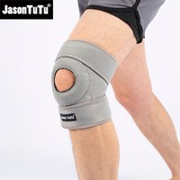 1 PCS Knee Support Brace with Open Patella Design and Adjustable Hook and Loop Closure for Running, Biking, Aerobics, Fitness