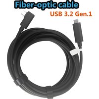 Replacement Cable for Meta Quest Link Cable 5M USB C Fiber-optic Cable for Meta Quest 2 Meta Quest 3 Meta Quest Pro Cable