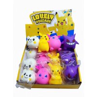 Cute Pokemon Squeeze Toys: Pikachu, Gengar, Bear. Slow Rebound Stress Reliever