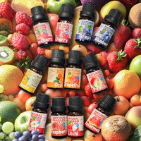 27 Type Fruit Essential Oils Fruit Fragrance Oil for Diffuser Candles Making -Strawberry Lemon Peach Banana Mango