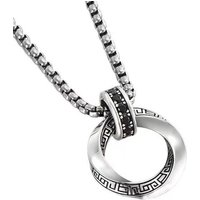 Men Necklace Pendant Vintage 925 Sterling Silver Hip Hop for Women Man Wedding Engagement Jewelry Fashion Classics Gift Party