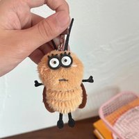Cute Bag Hanging Cockroach Keychain Creative Ornaments Cockroach Pendant Funny Mini Car Key Ring Backpack Accessory