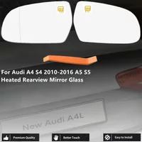 Car Side Heated Rearview Mirror Glass Mirror Lens left right For Audi A4 S4 2010-2016 A5 S5 2010-2017 A3 2010-2012 8K0857535E