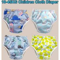 10-45KG Washable Children Cloth Diaper Cover Training Pants Nappies Waterproof Large Size Leakproof Baby Reusable Underpants