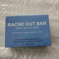 Gentle Acne Cleansing Soap for Body & Back Rich Dense Foam All Skin Types Daily Clarifying Regimen Pore Refining Smooth Skin
