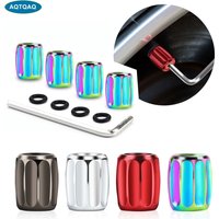 1Set Anti-theft Car Tire Valve Caps Wheel Tires Tire Stem Air Cap Airtight Covers for Cars Motorcycle Bike