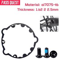 AliExpress NONE Pass Quest SR Offset Crank Washer 1.6mm 2mm 2.5mm Al7075-T6 SR Crank Interval Adjustment Gym outdoor Cycling Parts