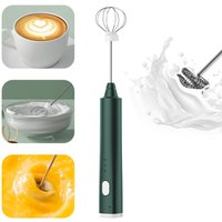 1 PCS USB Rechargeable Handheld Egg Beater 3 Speeds Electric Milk Frother Foam Maker Mixer Coffee Drink Frothing Wand Foamer