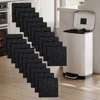 Odor Filter Activated Charcoal Adhesive Eliminator 20 Pieces Trash Deodorizing adsorption filter element or Indoor Outdoor Home
