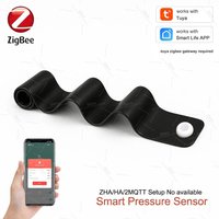 Zigbee Tuya Pressure Sensor Detector Smart Home Gravity Detection Pad Smart Life APP Remote Monitor Status Work With Gateway Hub
