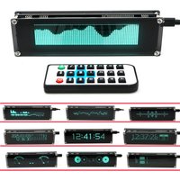 VFD Music Spectrum Display VFDScreen Digital Clock Audio Level Indicator VU Meter Rhythm Light Car Billboard Atmosphere Lamp AUX image 4
