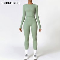 2 Pieces Sportswear Seamless Yoga Set Gym Clothes Sportswear Yoga Suits For Women Fitness Set Tracksuits Sports Bra Gym Leggings