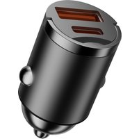 Mini invisible car charger super fast charging, car cigarette lighter conversion head one to two car charging