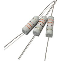 10pcs 5W Carbon Film Resistor 5% 3R3 33R 330R 3K3 33K 330K 3.3 33 330 R K Ohm 1R-1M 3.3R 33Ohm 330Ohm 3.3KOhm 33KOhm 330KOhm