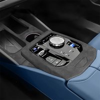 For BMW 5 Series i5 2024 2025 Suede Car Interior Accessorie Central Control Overlays Stick Protector Auto Parts Trim