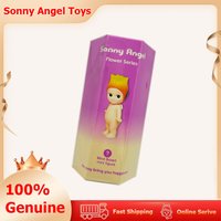 Genuine Sonny Angel Flower Series Kawaii Mini Figure Mystery Surprise Blind Box Anime Model Doll Toy for Children Birthday Gifts