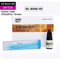 Dentex Dental Bonding Adhesive DX. BOND Tooth Restoration Acid Etch Gel Light Cure Composite Resin Universal Agent Glue 3ml/5ml