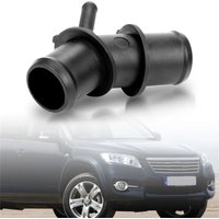 Upper Radiator Coolant Hose Connector For Toyota RAV4 2009-2012 2.5L L4-Gas Base, Limited, Sport 16057-36011 Car Accessories