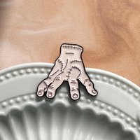 Halloween Ghost Hand Alloy Drip Oil Brooch Cartoon Fun Women's Brooch Clothing Accessories Jewelry Gift Friends