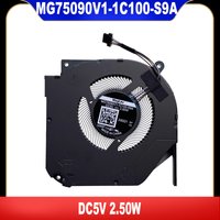 MG75090V1-1C100-S9A New Original For Mechanical Revolution Jiaolong 7 Titanium Tantalum Plus Fan RTX30 Series CPU Cooling Fan