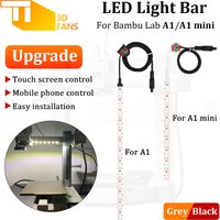 For A1/A1 Mini LED Light New upgrade Induction control 6500K High Brightness Lighting Heat-Resistant Durability 3D printer