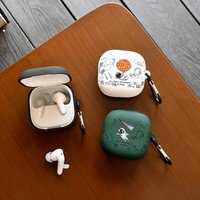 For Anker Soundcore P31i Case Sanded Peach Lime Sea Wave Wild Alp Wireless Protective Earbud Sleeve Shockproof Cover with Hook