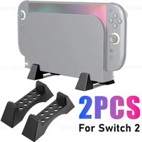 2PCS Cooling Stand Bracket for Nintendo Switch 2 Game Console Anti-Slip Base Holder Desktop Host Rack for Switch 2 Accessories