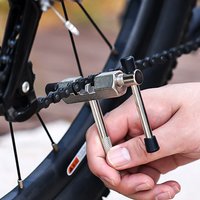 1Pc Bike Chain Breaker Tool For Bicycle Chain Removal And Repair High Hardness Carbon Steel With Anti-Slip Handle