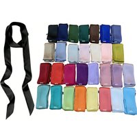 200*5cm Satin Silk Narrow Scarf Neckerchief Solid Neck Scarves Long Silk Thin Scarf Head Neck Hair Band Bag Ribbon Headbands DIY