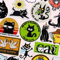 Cartoon Animals Patch Iron On Patches For Clothing Hip Hop Animal Embroidered Patches On Clothes Jacket Jeans Stickers Decor