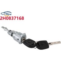 2H0837168 New Car Door Lock Cylinder With 2 keys for Volkswagen Amarok Phaeton Door Lock Core