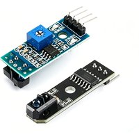 1-5PCS TCRT5000 Infrared Reflective IR Photoelectric Sensor Switch 3.3V-5V Barrier Line Track Sensor Module Diy Kit