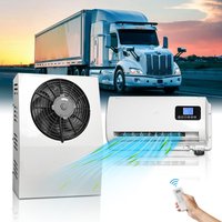 Aspligo 12000BTU 12V 24V New Energy Split Air Conditioning Low Noise Parking Air Conditioner for Car Motorhome Truck Camper RV
