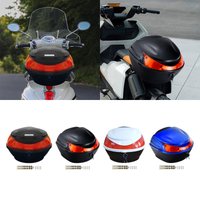 Motorcycle Top Case Electric Bike Trunk Durable Motorcycle Rear Storage Box for Camera Clothing Wallet Drinks Organized