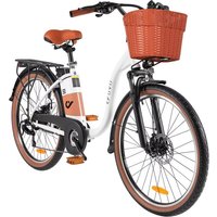 AliExpress dyu DYU C6PRO E-bike for Adults 250W City Ebike 36V15.6AH Battery Electric Bike 26 inch tire commuter ebike