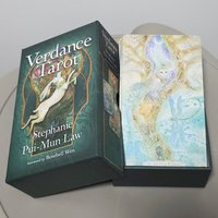 Verdance Tarot Deck in Rigid Box, 78 Pcs Lyrical Nature-Inspired RWS Tarot Cards Double-embossed Cardstock