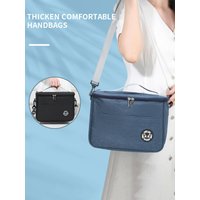 Portable Insulated Bag, Cross-Body Lunch Bag, Lunch Box Storage Bag, Picnic Bag, Lunch Box Bag
