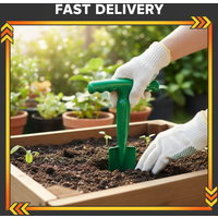 1/2PCS Handheld Garden Hole Puncher Clear Scale Planting Tools Lightweight Digging Hole Tool Sowing Seeds Dispenser For Hole Dig