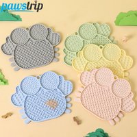 Pet Slow Feeding Mat Silicone Dog Slow Feeder for Cats Dogs Lick Mats Food Grade Pet Placemat Feeding Supplies